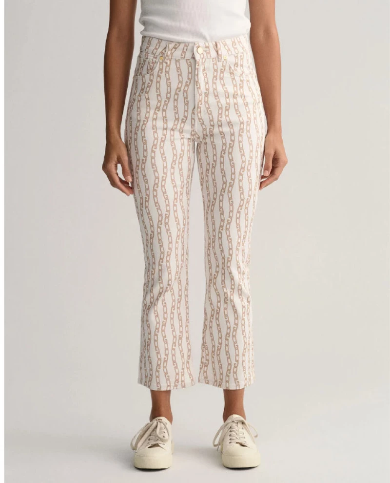 Παντελόνι τζιν Gant Cropped Chain