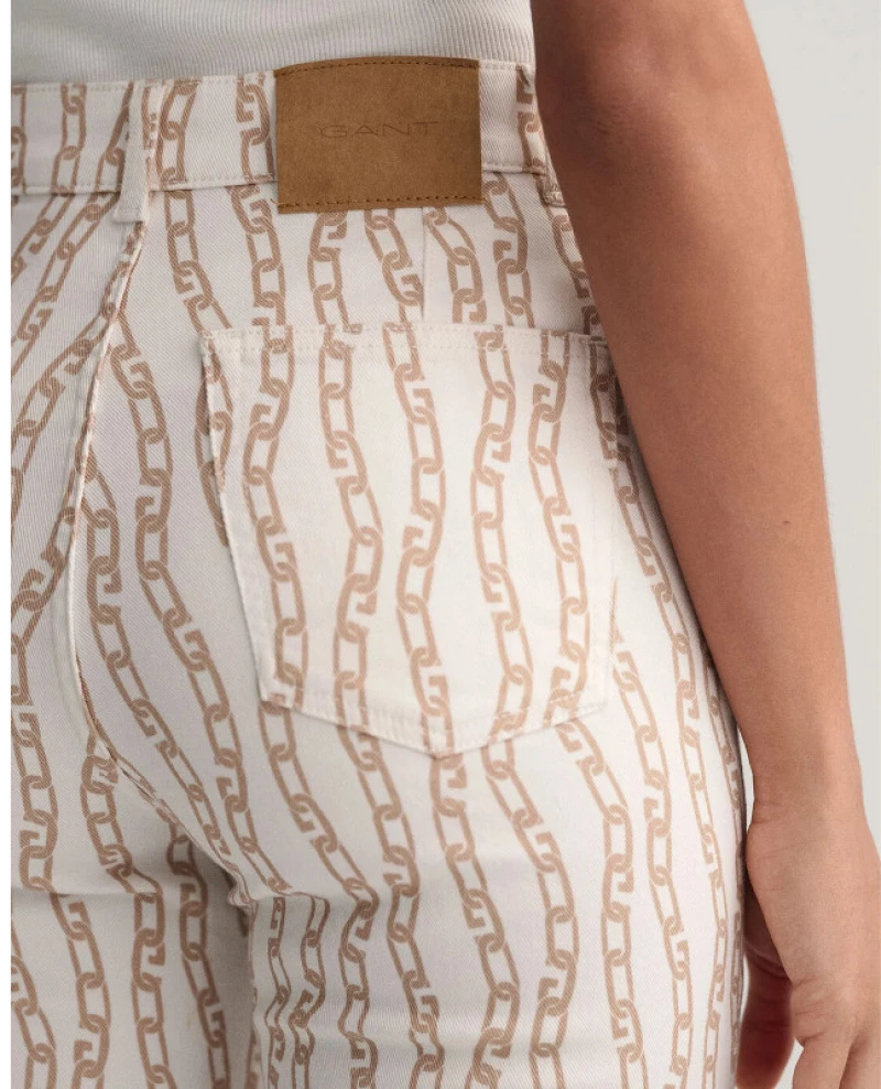 Παντελόνι τζιν Gant Cropped Chain