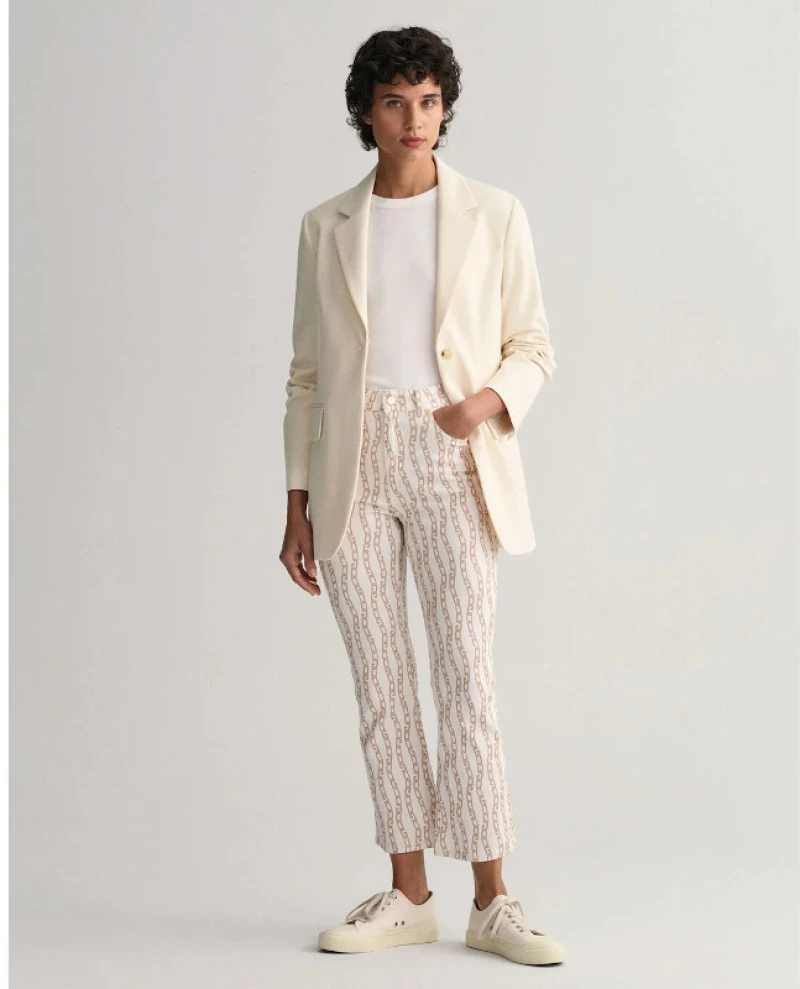 Παντελόνι τζιν Gant Cropped Chain