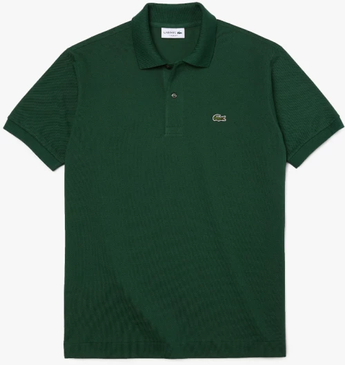 Polo μπλούζα ανδρική Lacoste Green