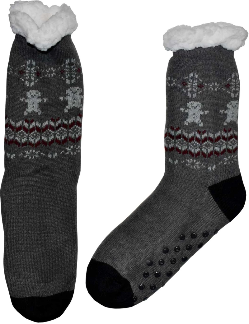 Καλτσοπαντόφλα Ανδρική με Trendy Σχέδιο X'mas!