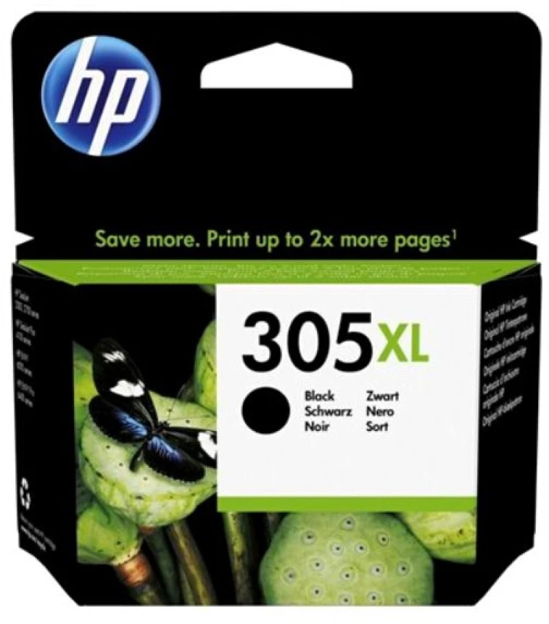 Μελάνι Εκτυπωτή InkJet HP No.305XL 240 Pages Black 3YM62AE