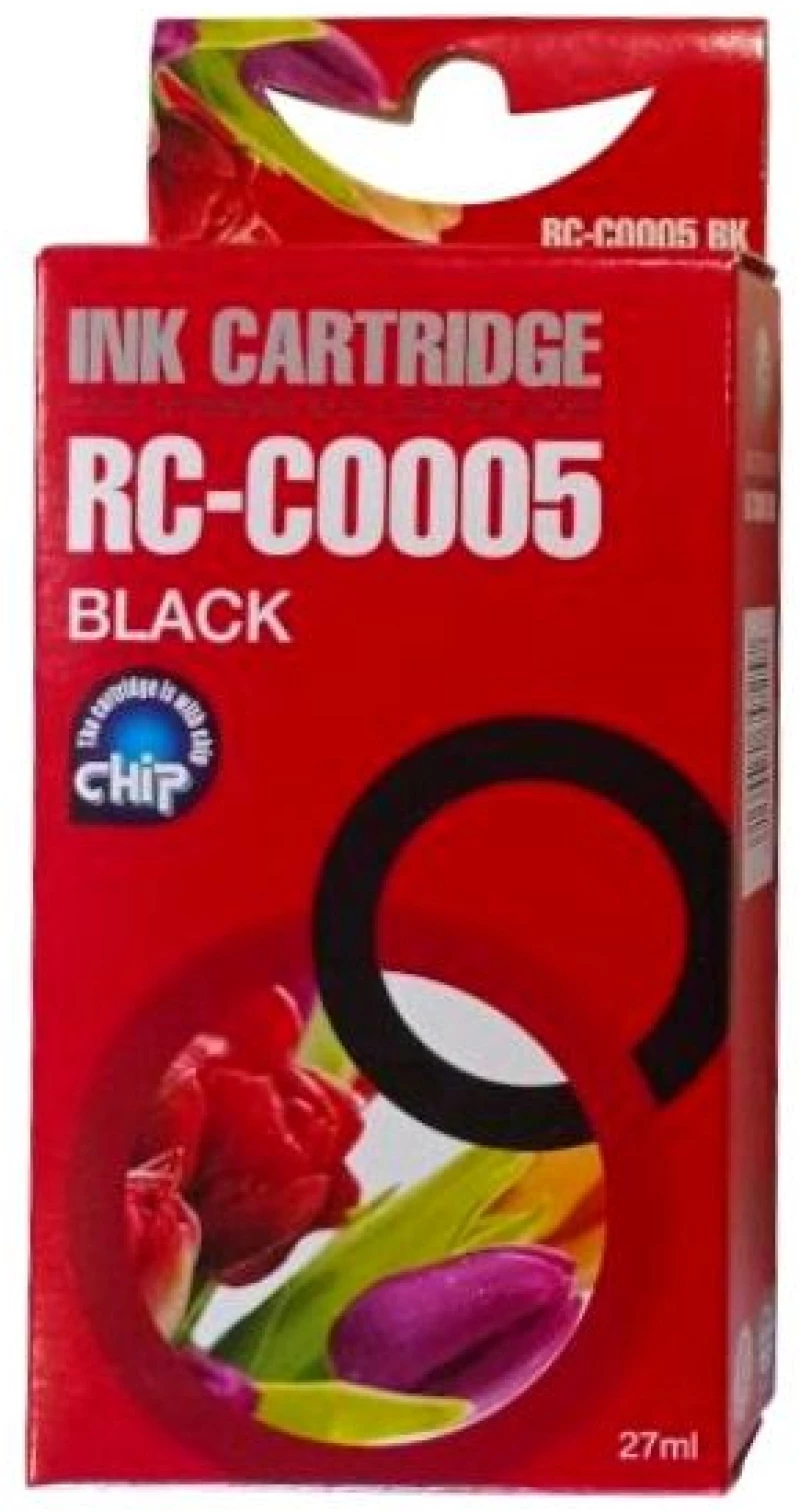 Συμβατό Μελάνι Εκτυπωτή InkJet Canon PGI-5BK 27ml Black RC-C0005BK