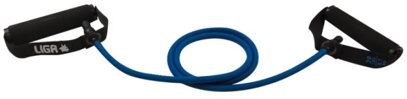 Tube band with handles - (Resistance level – 9,1 kg) BLUE LIGASPORT*