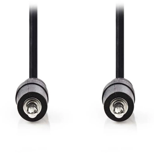 NEDIS CAGT22000BK05 Stereo Audio Cable 3.5 mm Male 3.5 mm Male 0.5 m Black