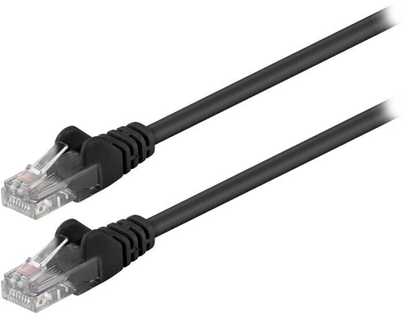 68703 CAT 5e U/UTP PATCH CABLE 0.25m BLACK
