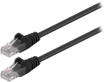 68703 CAT 5e U/UTP PATCH CABLE 0.25m BLACK