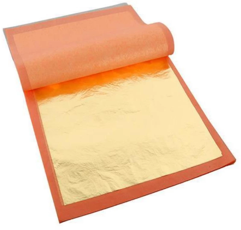 258426 Giusto Manetti φύλλα χρυσού imitation 14x14εκ. 25τεμ.