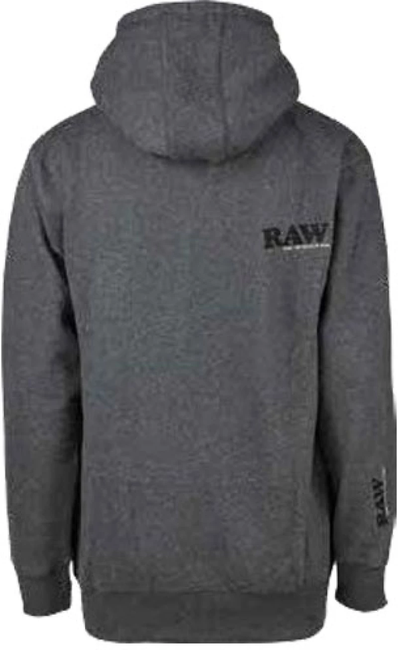 RAWthentic Φούτερ Original Zipper Grey «Raw Edition» με Φερμουάρ - Γκρι