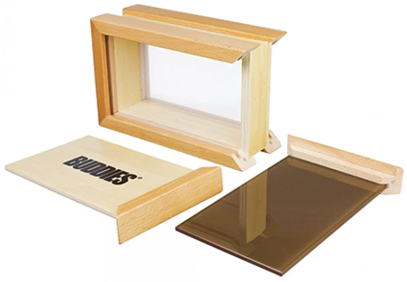 BUDDIES Wooden Box Sifter - Medium
