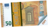 Μπλοκ σημειώσεων Money Notes 50E Καρρέ Unipap 4-24-67