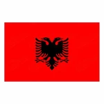 Σημαία Αλβανίας 100x150cm
