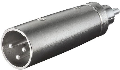Adaptor xlr αρσ / rca αρσ