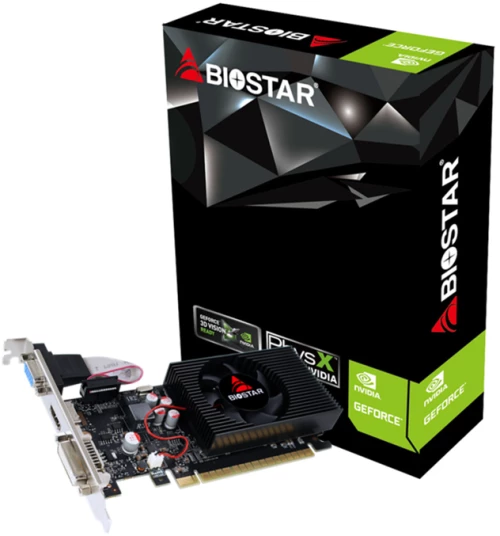BIOSTAR VGA GeForce GT730 VN7313TH41-TBARL-BS2, GDDR3 4GB, 128bit
