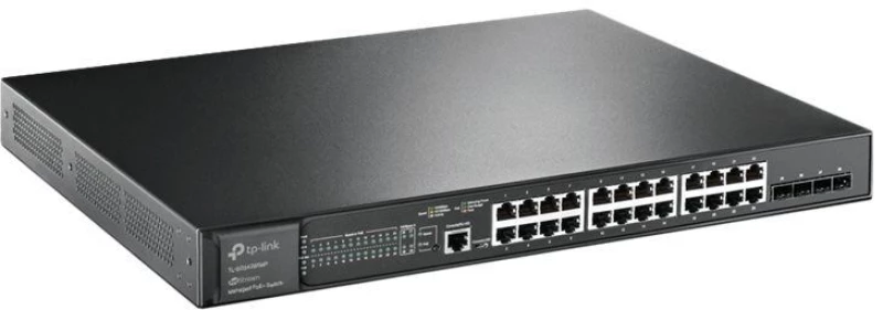 Tp-Link L2+ Managed Switch Tl-Sg3428Xmp, 24X Poe+, 4X Sfp+, Ver. 2.0