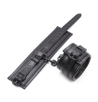 OHMAMA FETISH WRIST RESTRAINTS - BLACK