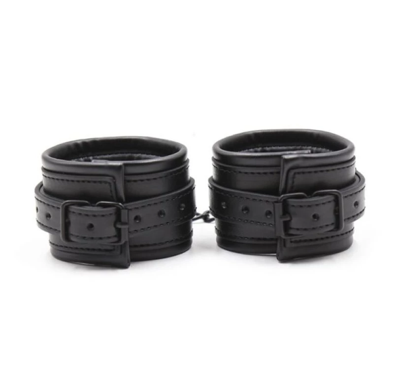 OHMAMA FETISH WRIST RESTRAINTS - BLACK