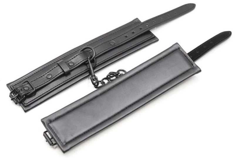OHMAMA FETISH WRIST RESTRAINTS - BLACK