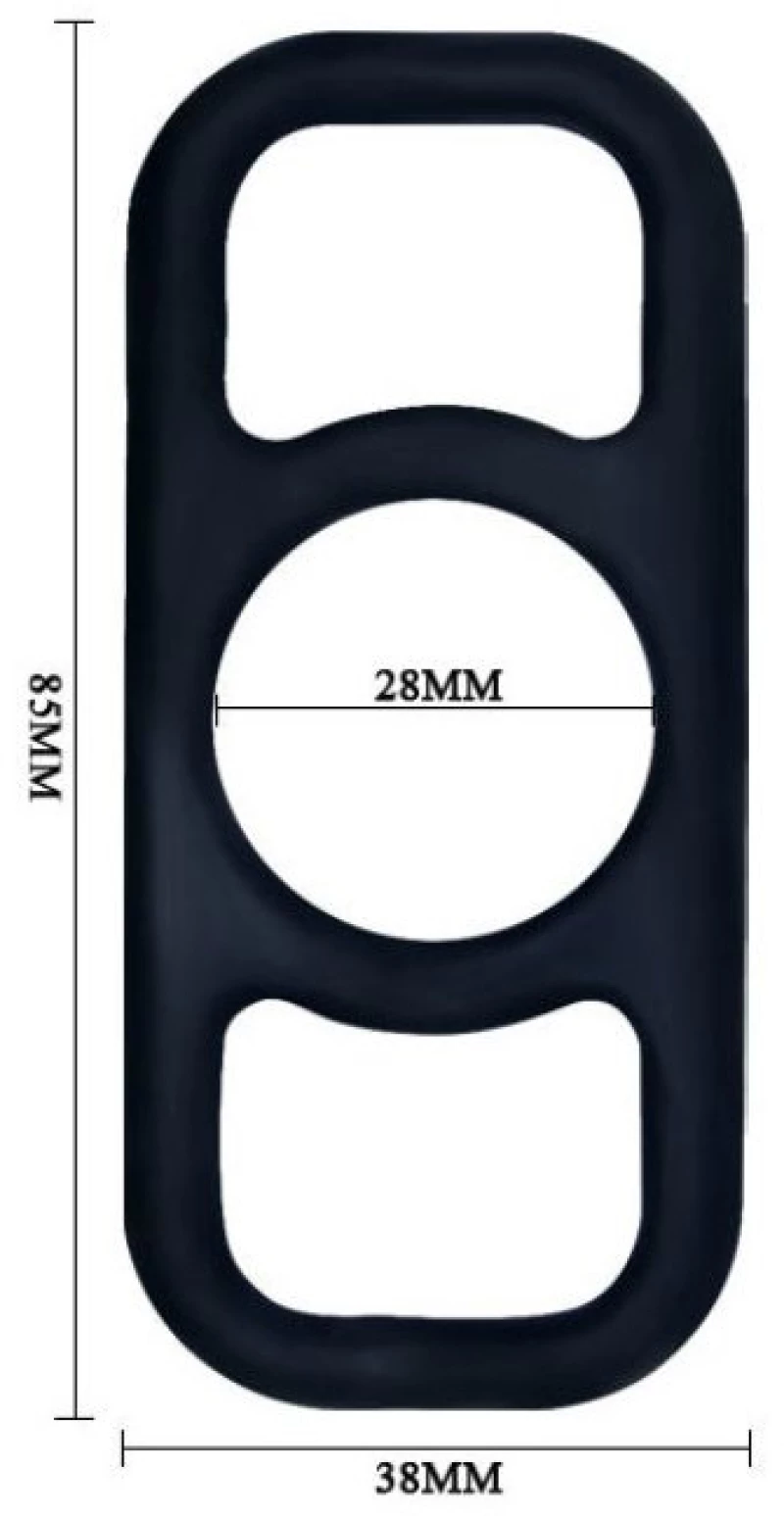 BAILE TRAINING COCKRING BLACK