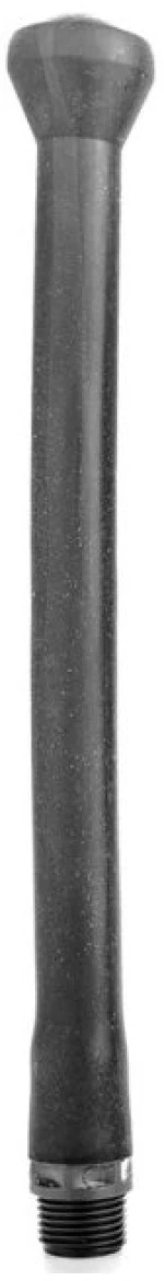 ΑΝΤΑΠΤΟΡΑΣ ΠΡΩΚΤΙΚΟΥ ΚΛΥΣΜΑΤΟΣ ALL BLACK SILICONE ANAL DOUCHE STOPPER 27CM