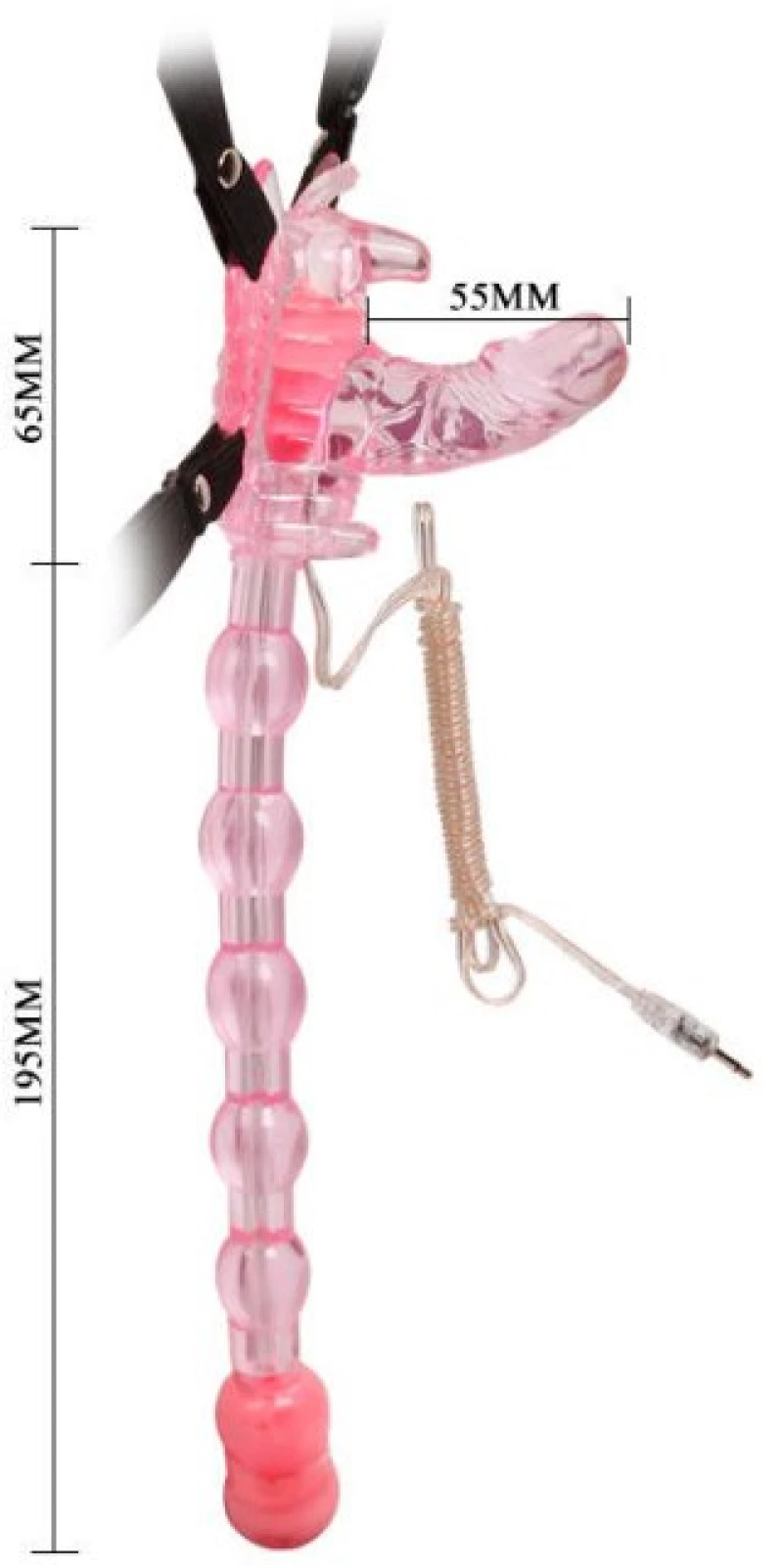 ΔΟΝΗΤΗΣ STRAP ON BUTTERFLY MULTISPEED CONTROL DISK