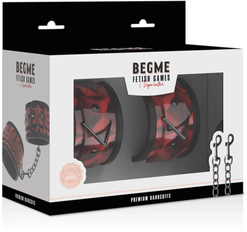BEGME RED EDITION HAND CUFFS