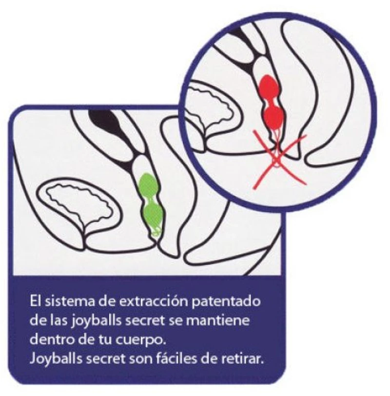 ΚΟΛΠΙΚΕΣ ΜΠΑΛΕΣ JOYBALLS SECRET BLACK