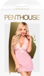 PENTHOUSE SWEET SPICY CHEMISE - PINK L/XL