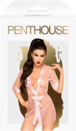PENTHOUSE MIDNIGHT MIRAGE PEIGNOIR - PINK XL