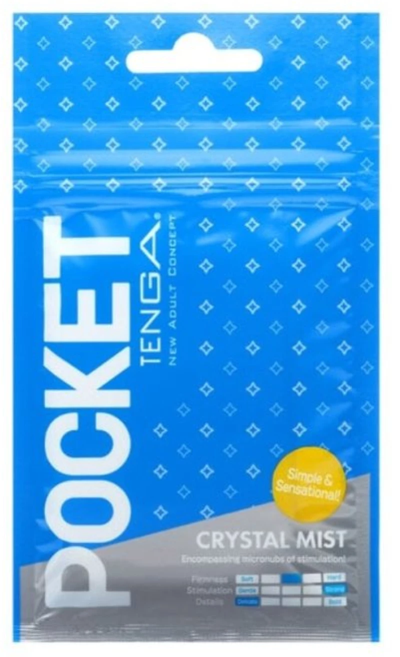 TENGA CRYSTAL MIST POCKET STROKER
