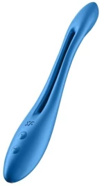 SATISFYER ELASTIC GAME MULTI VIBRATOR - BLUE