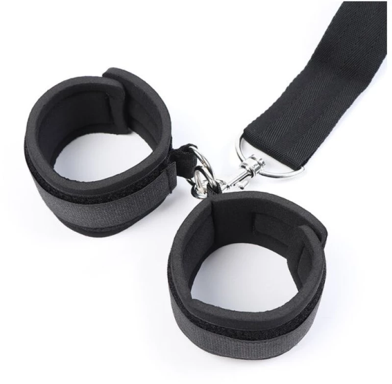 OHMAMA FETISH NEOPRENE GAG WITH HAND CUFFS