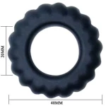 BAILE TITAN COCKRING BLACK 2CM