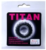 BAILE TITAN COCKRING BLACK 2CM