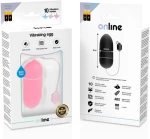 ONLINE WATERPROOF VIBRATING EGG - PINK