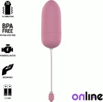 ONLINE WATERPROOF VIBRATING EGG - PINK