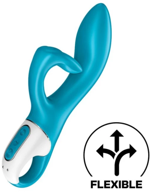 SATISFYER EMBRACE ME G-SPOT VIBRATOR - TURQUOISE