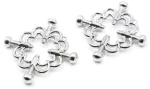 OHMAMA METALLIC NIPPLE CLAMPS FLOWER