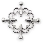 OHMAMA METALLIC NIPPLE CLAMPS FLOWER