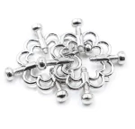 OHMAMA METALLIC NIPPLE CLAMPS FLOWER