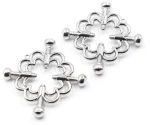 OHMAMA METALLIC NIPPLE CLAMPS FLOWER