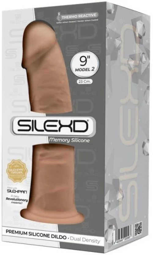Dildo Dual Density Mod. 2 - 9 Caramel