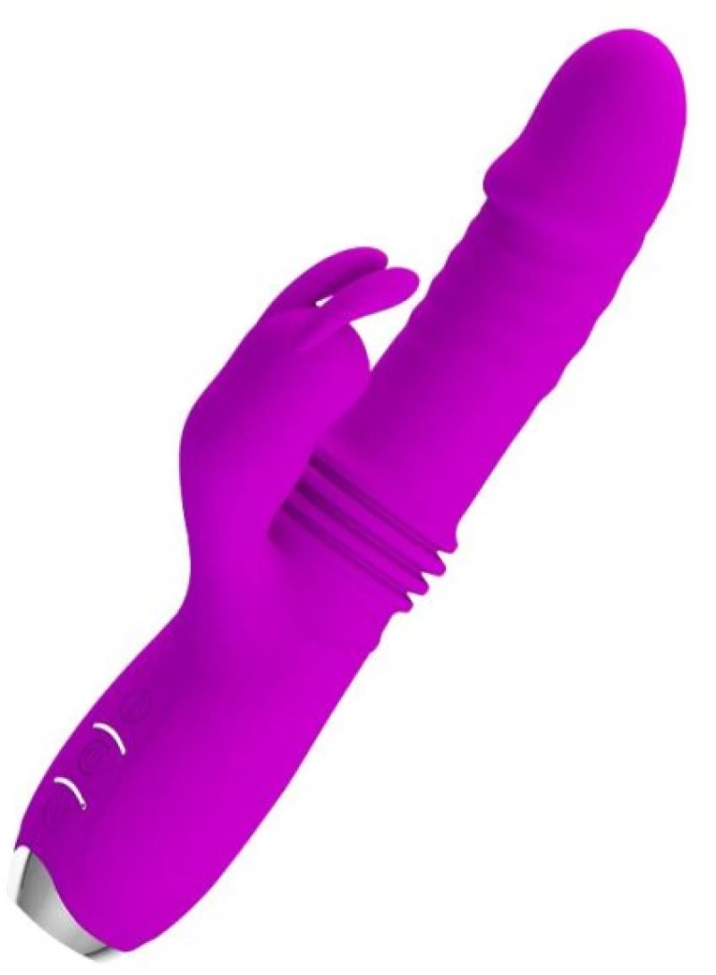 Δονητής Dorothy Thrusting Vibrator USB Purple