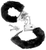 Beginners Furry Cuffs Black