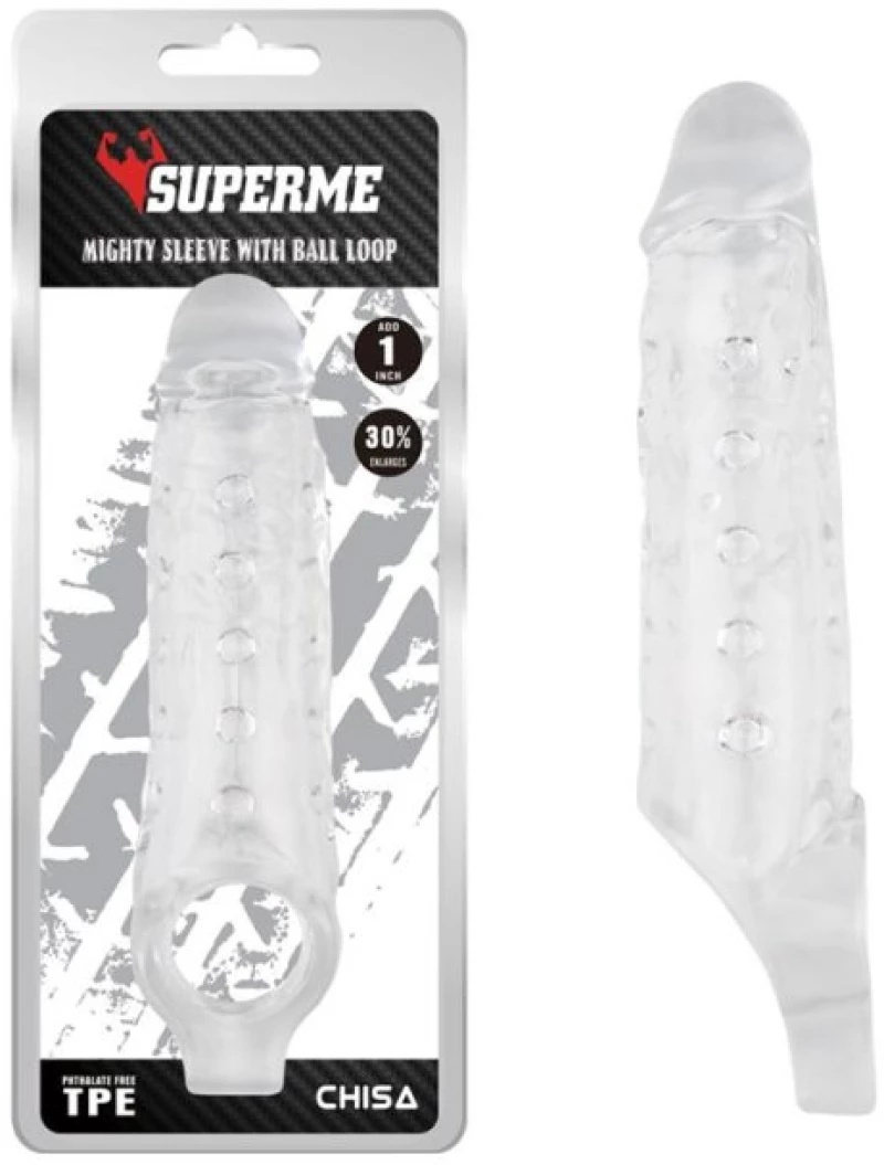 Mighty Sleeve With Ball Loop Clear