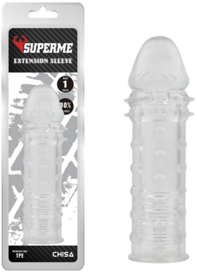 Extra Texture Sleeve Clear