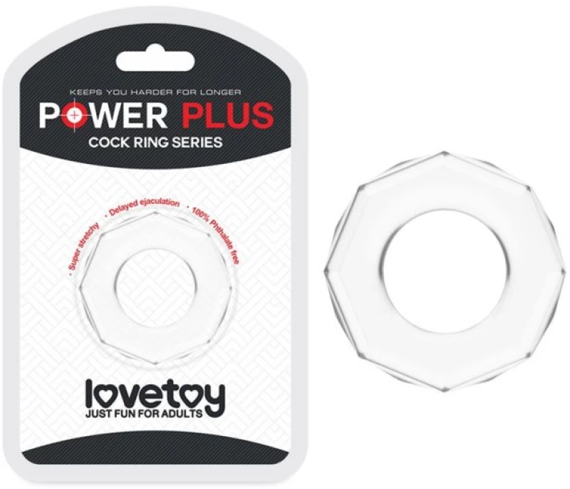 Penis Ring Power Plus Clear