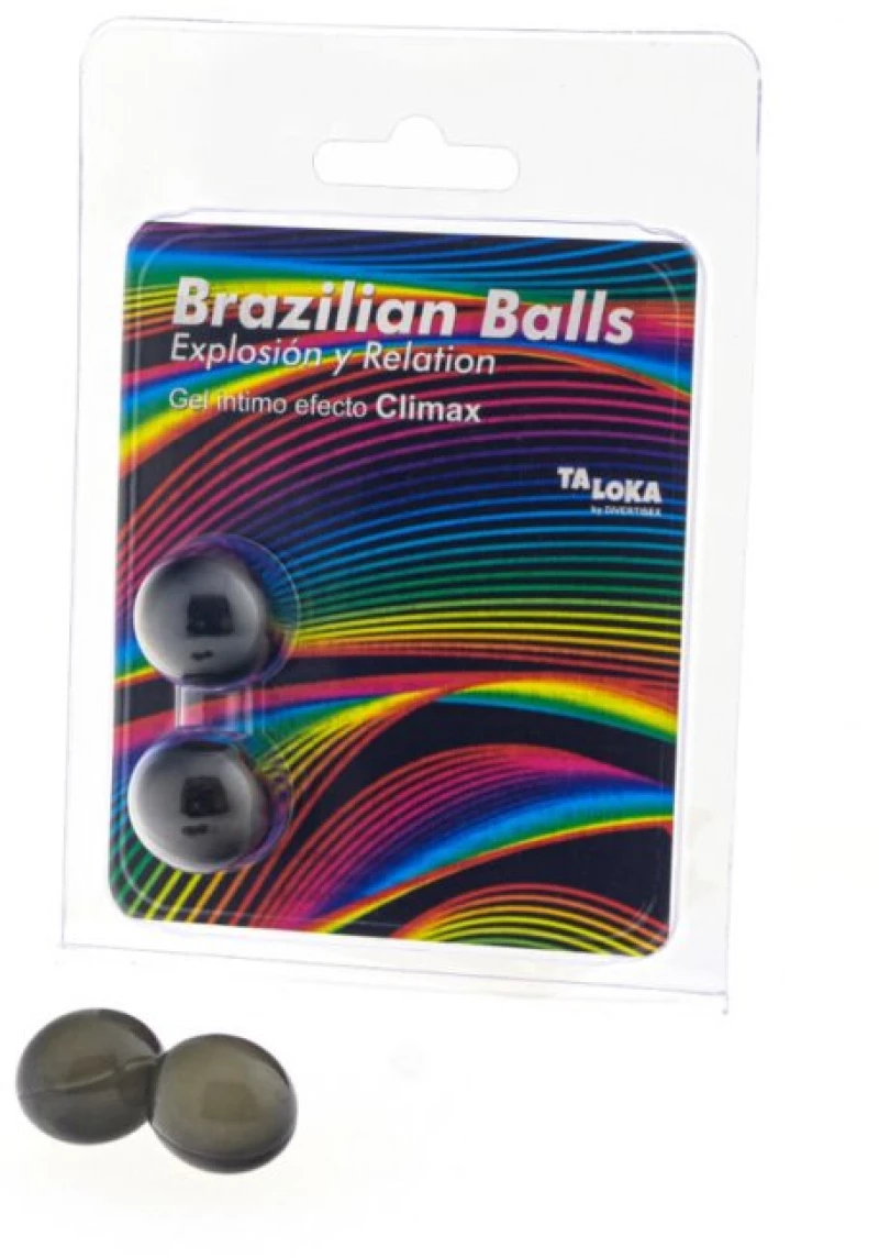 ΛΙΠΑΝΤΙΚΟ ΤΖΕΛ TALOKA - 2 BRAZILIAN BALLS CLIMAX EFFECT EXCITING GEL