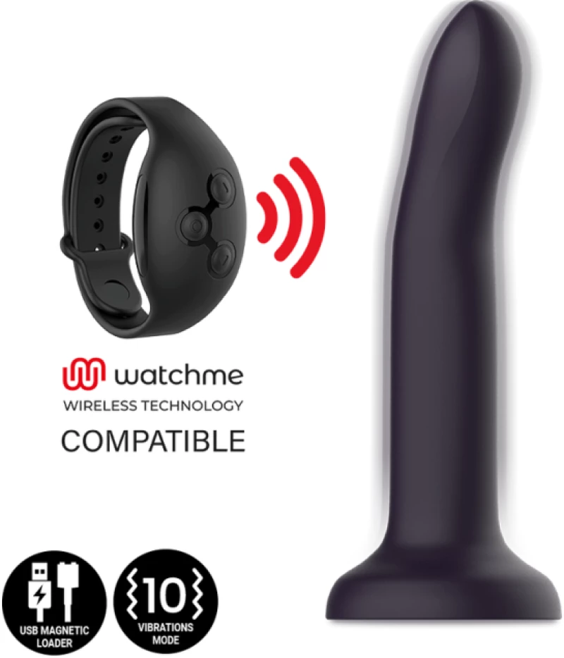ΔΟΝΗΤΗΣ MYTHOLOGY DUMAN MYSTIC DILDO S VIBRATOR WATCHME WIRELESS TECHNOLOGY COMPATIBLE