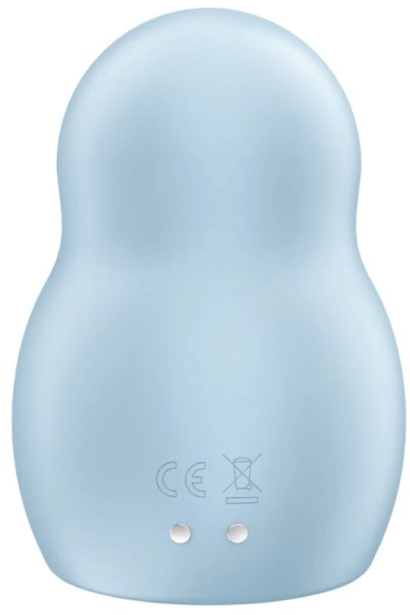 ΔΟΝΗΤΗΣ SATISFYER PRO TO GO 1 DOUBLE AIR PULSE STIMULATOR & VIBRATOR - BLUE